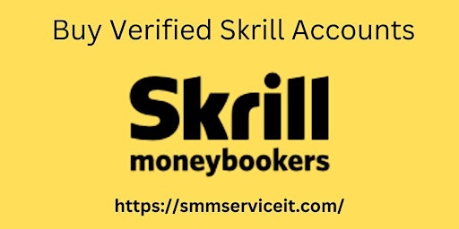 Imagen principal de 5 Best Site To Buy Verified Skrill Accounts Old and new
