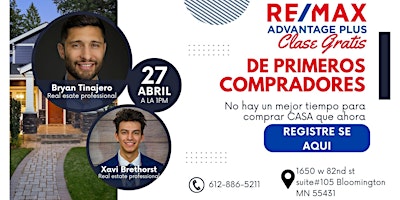 Imagem principal do evento Clase de primeros compradores