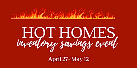 Arden Hot Homes Inventory Savings Event