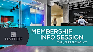MATTER Membership Info Session primary image