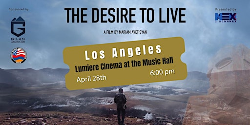 Screening of 'The Desire To Live' primary image