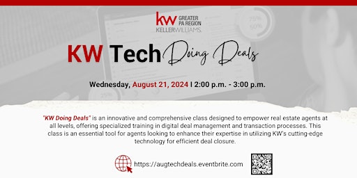 KW Tech - Doing Deals [August 2024] primary image