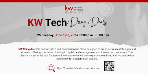 KW Tech - Doing Deals [June 2024] primary image