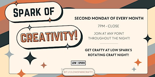 Imagem principal do evento Spark of Creativity: Craft Night at Low Spark