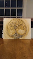 Hauptbild für May 16th 6 pm Hot Glue and Acrylics Painting Class-Tree of Life at Soule'