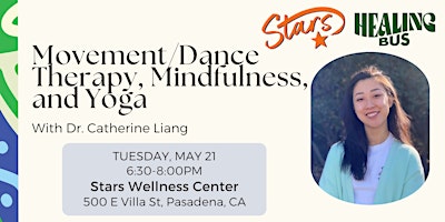 Image principale de Movement/Dance Therapy, Mindfulness, and Yoga Workshop