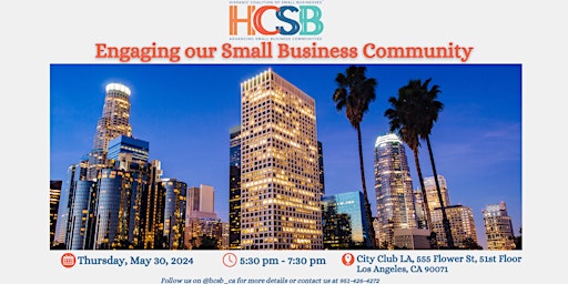 Engaging our Small Business Community Reception