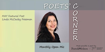 Hauptbild für Poets’ Corner Presents Linda McCauley Freeman