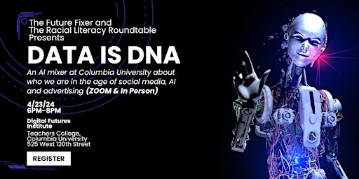 Data is DNA: Who are We in the Age of AI, Social Media And Advertising  primärbild