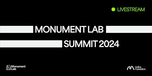 Primaire afbeelding van LIVESTREAM (Keynotes and Panels) - Monument Lab Summit 2024