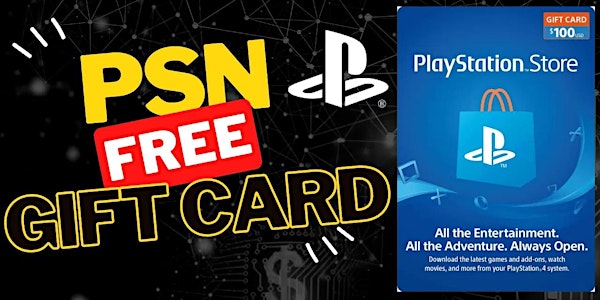 [GET FREE] PSN Gift Cards Codes Generator 2024 Free PSN Codes
