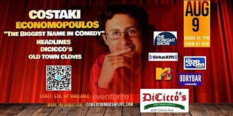 Costaki Economopoulos Headlines DiCicco's Old Town Clovis