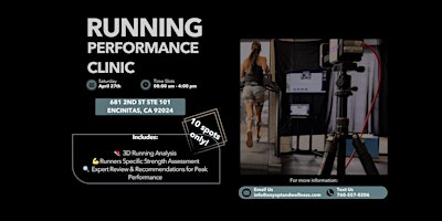 Imagem principal do evento Running Performance Clinic