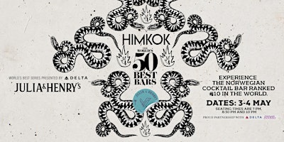 Himkok (#10 World's Best Bar) Takeover - Formula 1 Edition primary image