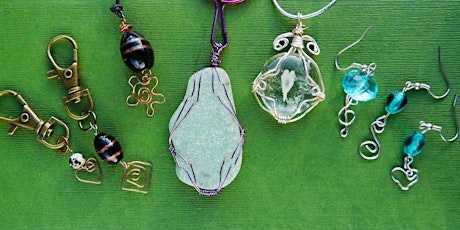 Wire Wrapped Jewellery Making Class (deposit)