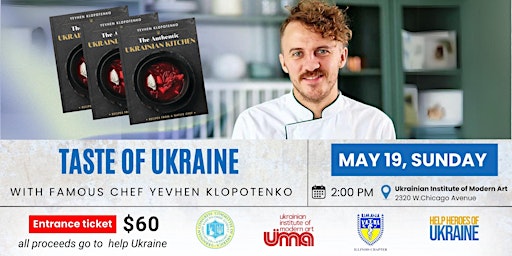 Imagem principal do evento Taste Of Ukraine with Yevhen Klopotenko
