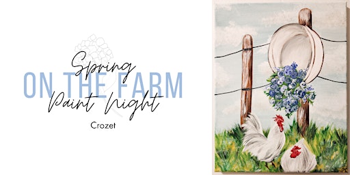 Spring on the Farm Paint Night - Crozet  primärbild