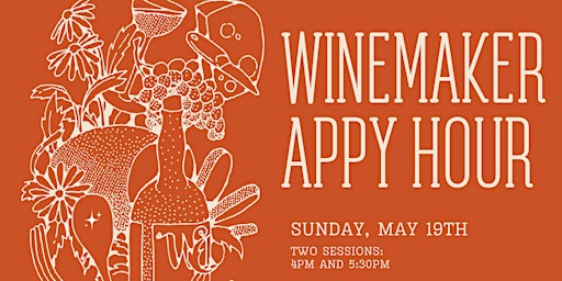 Image principale de Meet the Winemaker Appy Hour with Anne Hubatch