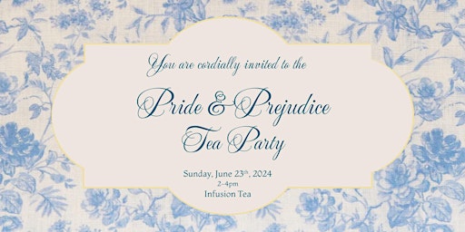 Imagem principal do evento Pride and Prejudice High Tea