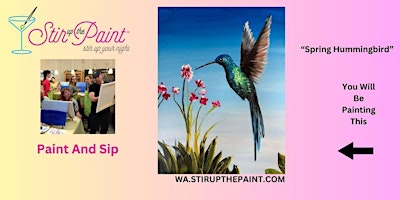 Immagine principale di Redmond  Paint and Sip, Paint Party, Paint Night  With Stir Up The Paint 