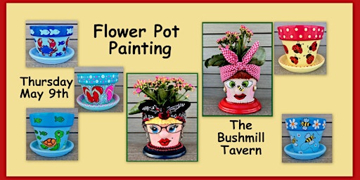 Imagem principal do evento Create a Flower Pot for Mom or a Home for your Favorite Plant.