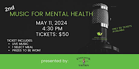2nd Annual Music for Mental Health
