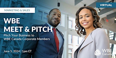 WBE Meet & Pitch: Marketing & Sales primary image