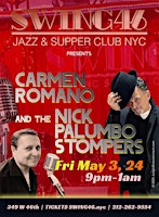 FRI | Carmen Romano & The Nick Palumbo Stompers primary image