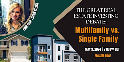 Primaire afbeelding van The Great Real Estate Investment Debate: Multifamily vs. Single Family