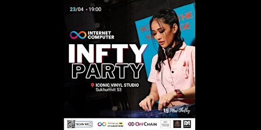 Imagem principal do evento INFTY PARTY + Official ICP Side event for SEABW