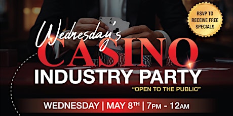 Casino Industry Party [Industry Night] at Parkwest Bicycle Casino