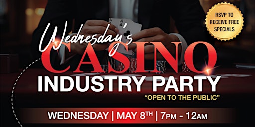 Image principale de Casino Industry Party [Industry Night] at Parkwest Bicycle Casino