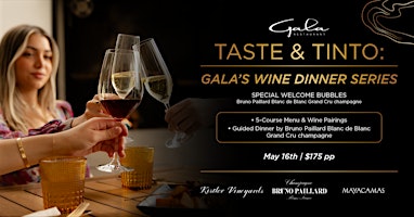 Imagem principal do evento Taste & Tinto: Wine Dinner