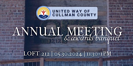 United Way of Cullman County's Annual Meeting & Award Banquet