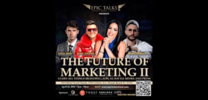 Primaire afbeelding van Epic Talks:  The Future of Marketing II