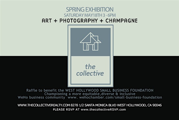 West Hollywood ART SHOW & Silent Auction for WeHo Small Business Foundation