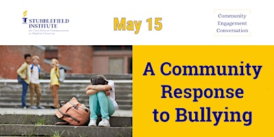 Imagem principal do evento A Community Response to Bullying