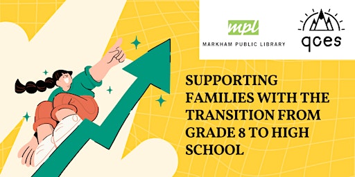 Imagem principal do evento Supporting Families with the transition from Grade 8 to High School