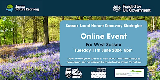 Imagem principal do evento A Local Nature Recovery Strategy for West Sussex
