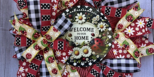 Lady Bug/Bumble Bee Bow Wreath Class primary image