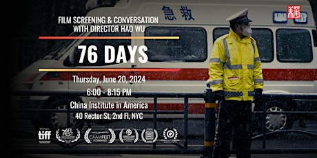 Film Screening and Conversation with Director Hao Wu: 76 Days