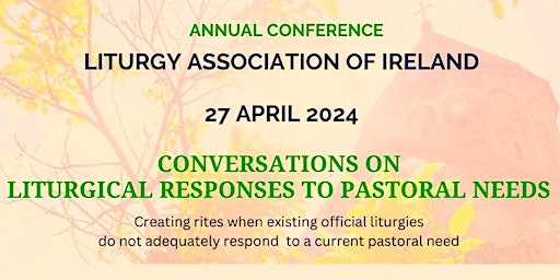 Imagem principal do evento NON-MEMBERS LAI Conversations on Liturgical Responses to Pastoral Needs