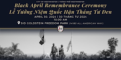 Imagen principal de Black April Remembrance Ceremony