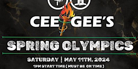 CeeGee's  Spring 2024 Bar Olympics