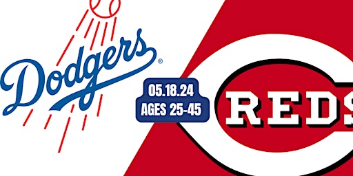 Imagem principal do evento Dodgers v Reds Drafted Singles Section (ages 25-45)