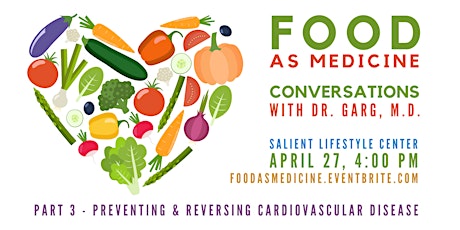 Food as Medicine Series – 03. Preventing & Reversing Cardiovascular Disease