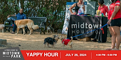 July Yappy Hour at Midtown Park! primary image