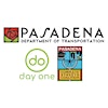 Logo de Pasadena DOT, Day One, Pasadena CSC