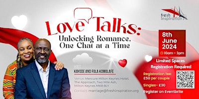 Primaire afbeelding van Love Talks: Unlocking Romance,One Chat at a Time