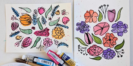 Make Your Own Watercolor Mother's Day Cards